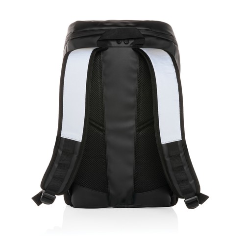 PU high visibility easy access 15.6" laptop backpack PU high visibility easy access 15.6" laptop backpack