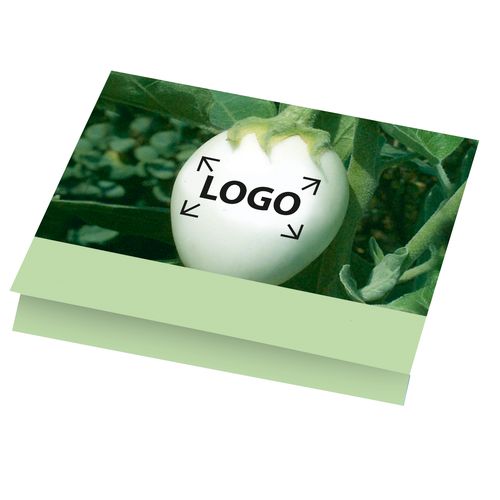 Folded Card Eggplant Folded Card Eggplant