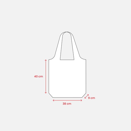 210T RPET foldable shopping bag 210T RPET foldable shopping bag