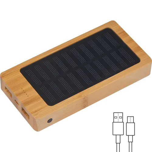 Power bank 8000 mAh solarny Power bank 8000 mAh solarny