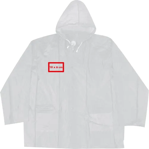 Chubasquero de PVC reversible talla XL. Chubasquero de PVC reversible talla XL.