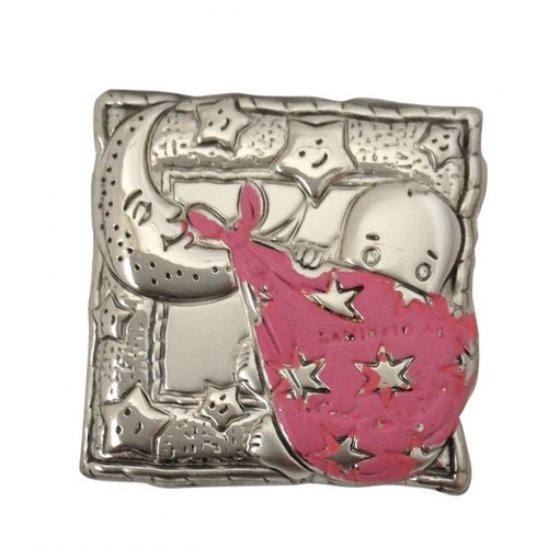 BLAZON LITTLE GIRL WITH MOON- mm 25x25 BLAZON LITTLE GIRL WITH MOON- mm 25x25