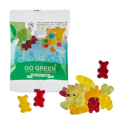 Organic Fruit Gum Bears, comp.