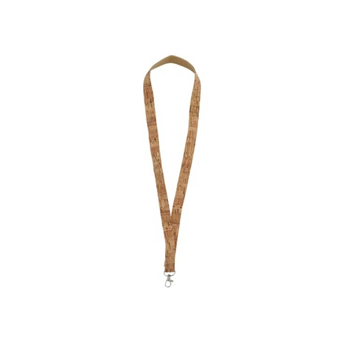 Cork lanyard