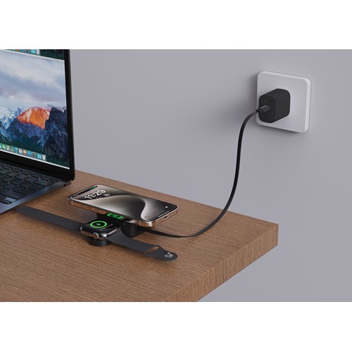 Chargeur 2-en-1 magnétique 15W Urban Vitamin Golet