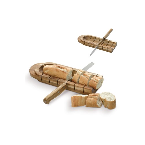 Baguette holder with knife Baguette holder with knife