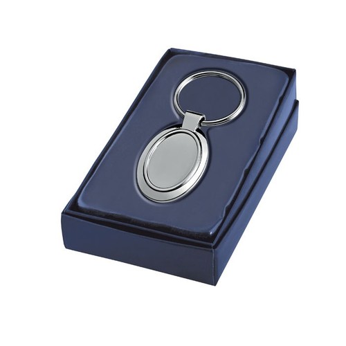 PORTE-CLÉS CREUX OVALE - 22x34 mm