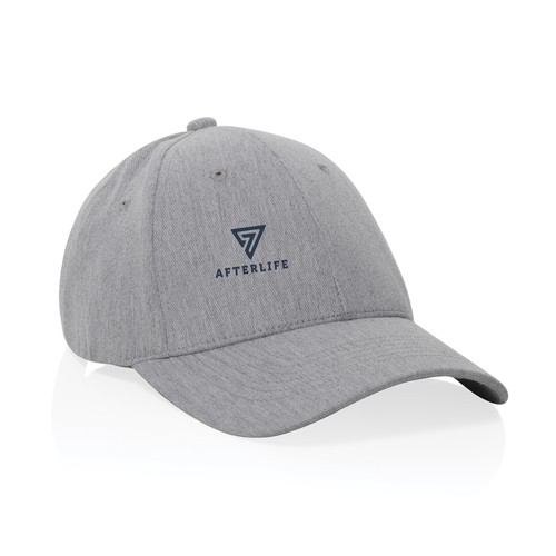 Milo AWARE™ recycled heather 6 panel cap 200gr Milo AWARE™ recycled heather 6 panel cap 200gr