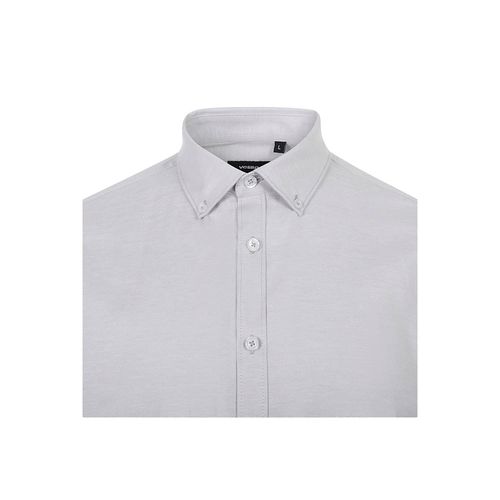 VL PRITHVI MAN. Camicia Oxford da uomo (180 g/m²) in cotone (50%), poliestere (45%) ed elastan (5%)