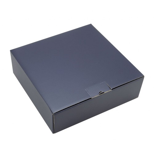 BLUE BOX TO FOLD 13.5X13.5X5.5 cm BLUE BOX TO FOLD 13.5X13.5X5.5 cm