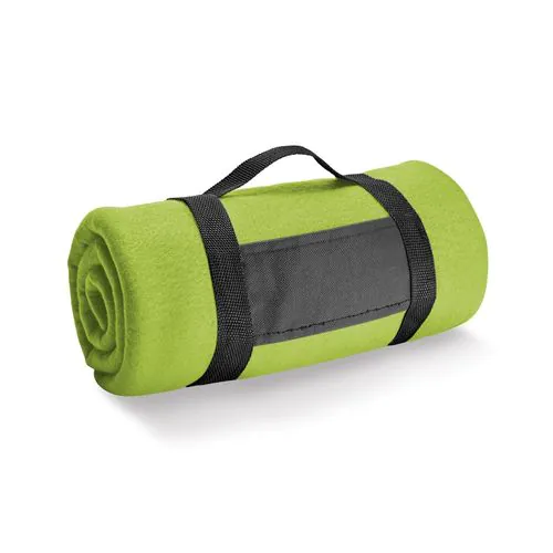 THORPE. Fleece blanket with removable handle (180 g/m²) THORPE. Fleece blanket with removable handle (180 g/m²)