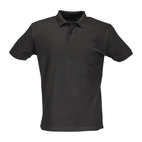 100% piqué cotton (180 g/m2) short-sleeved polo shirt with two-button collar 100% piqué cotton (180 g/m2) short-sleeved polo shirt with two-button collar