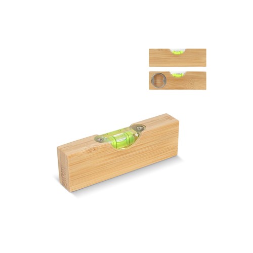 Bottle opener spirit level bamboo Bottle opener spirit level bamboo