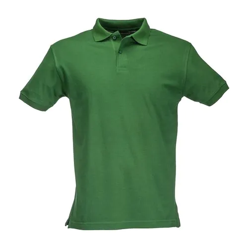 100% piqué cotton (180 g/m2) short-sleeved polo shirt with two-button collar