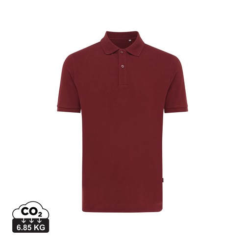 Polo en coton piqué et recyclé IQONIQ Yosemite