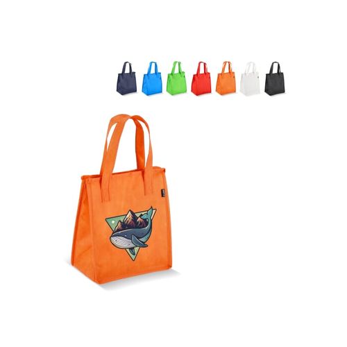 R-PET Bolsa nevera no tejida 23x 15 x 27,5 cm 75 g/m². R-PET Bolsa nevera no tejida 23x 15 x 27,5 cm 75 g/m².