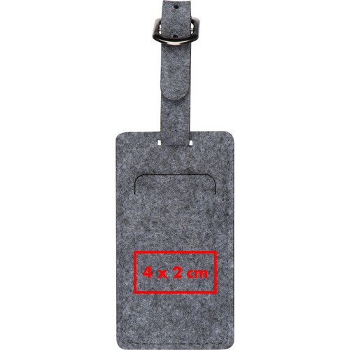 Felt Suitcase Tag Portland Felt Suitcase Tag Portland