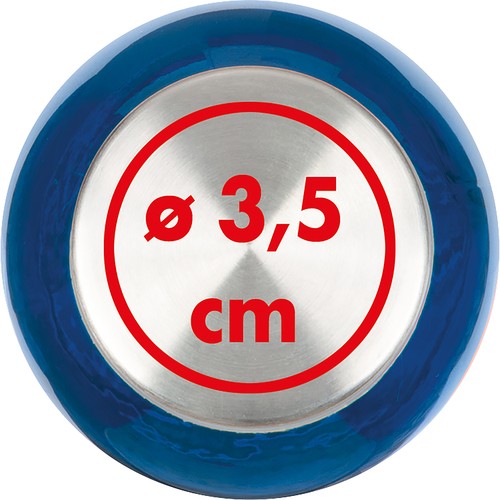 Borraccia colorata con tappo grigio