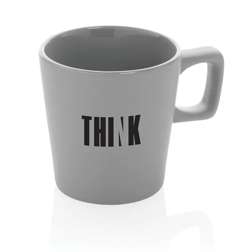 Mug 300ml en céramique au design moderne