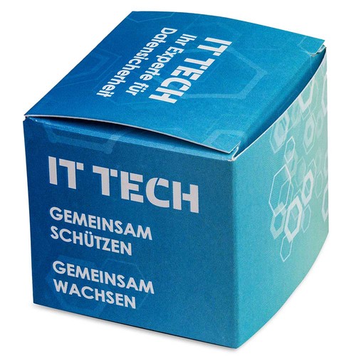 Pot cube Hexagon avec graines - Piment