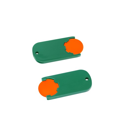 Chip holder with 1€ chip "Alpha" Chip holder with 1€ chip "Alpha"