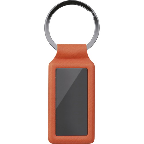 * PORTACHIAVI IN PU E ACCIAIO