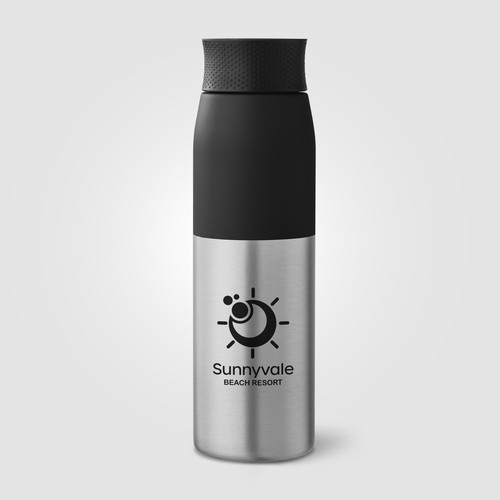 Bouteille Borealis à couvercle à torsion en acier inoxydable recyclé - 650 ml Bouteille Borealis à couvercle à torsion en acier inoxydable recyclé - 650 ml