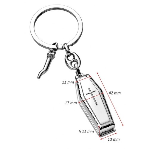 PORTE-CLÉS "CERCUEIL"