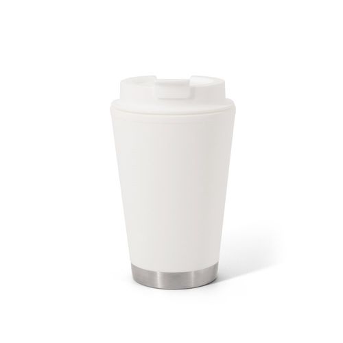 FIGLIOLI. Double-walled, leak-proof PP travel cup FIGLIOLI. Double-walled, leak-proof PP travel cup