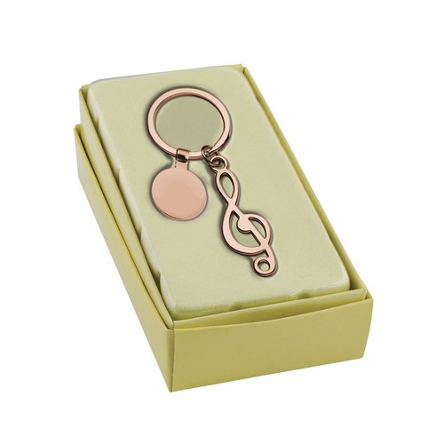 ROSÉ VIOLIN KEY KEY RING
