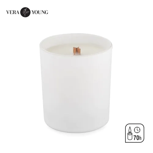 Bougie en cire de soja 220 g - Library - VERA YOUNG Bougie en cire de soja 220 g - Library - VERA YOUNG