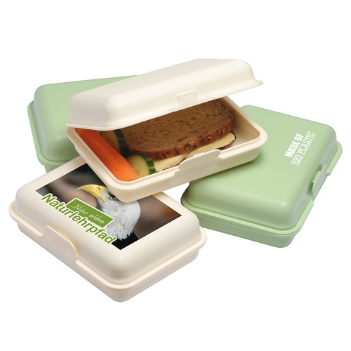 Bio lunch box/bio butter dish