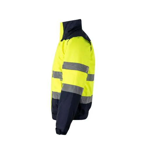 VL JUPITER. Tweekleurig gewatteerd jack (180g/m²) van polyester (100%) met PU-coating VL JUPITER. Tweekleurig gewatteerd jack (180g/m²) van polyester (100%) met PU-coating
