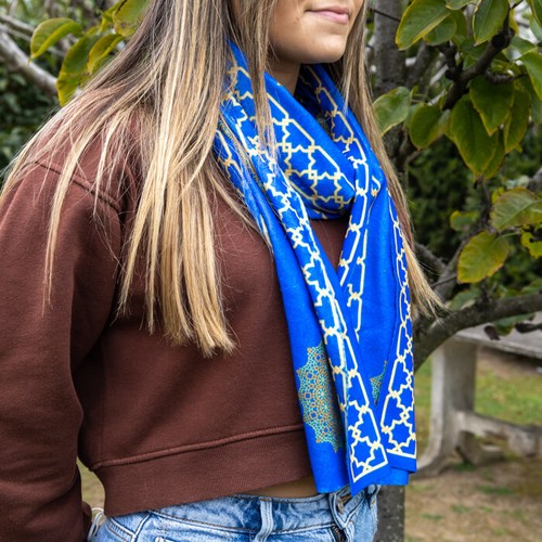 CUSTOMIZABLE 2-SIDED POLAR SCARF