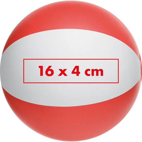 Bicoloured beach ball