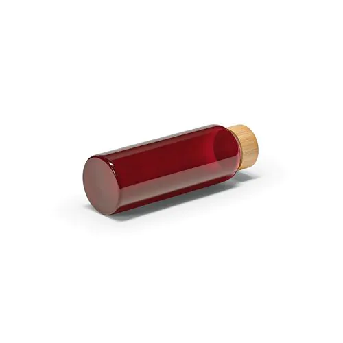 Indus Trinkflasche aus Borosilikatglas mit Bambusdeckel, 510 ml Indus Trinkflasche aus Borosilikatglas mit Bambusdeckel, 510 ml
