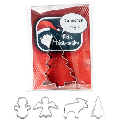 Baking-shape in bag - winter - christmas tree