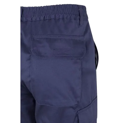 VL POSEIDON. Two-tone multi-pocket twill trousers (210g/m²), in cotton (20%) and polyester (80%)