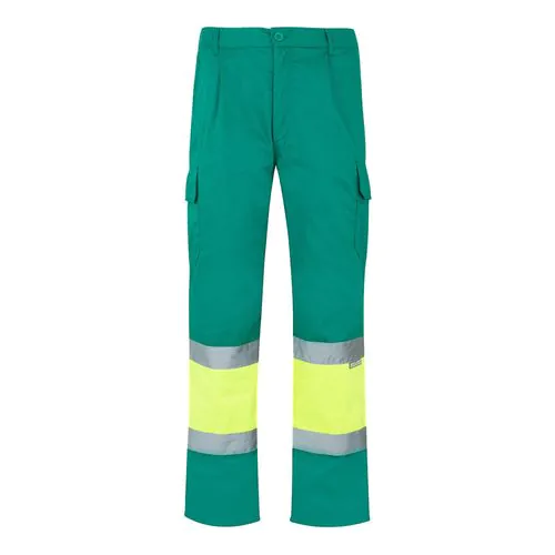 VL ATHENA. Two-tone twill trousers (210g/m²), lined, multi-pocket, in cotton (20%) and polyester (80%) VL ATHENA. Two-tone twill trousers (210g/m²), lined, multi-pocket, in cotton (20%) and polyester (80%)