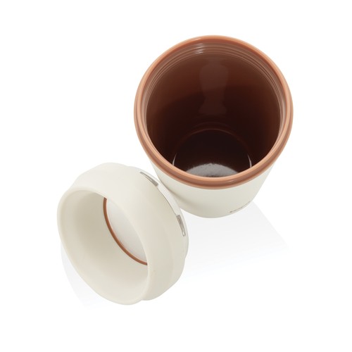 Bicchiere Topl in rPlastica con tappo 360 brevettato 354ml Bicchiere Topl in rPlastica con tappo 360 brevettato 354ml