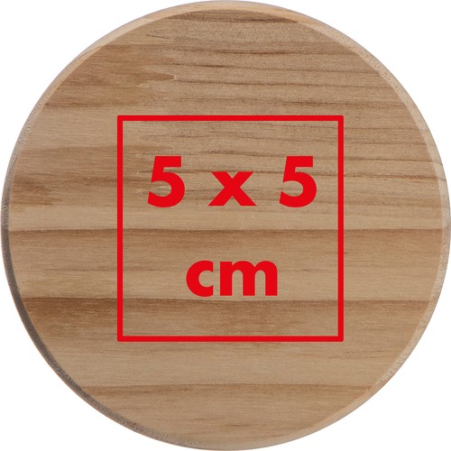 Borosilicate glass jar with pine wood lid, 1000 ml