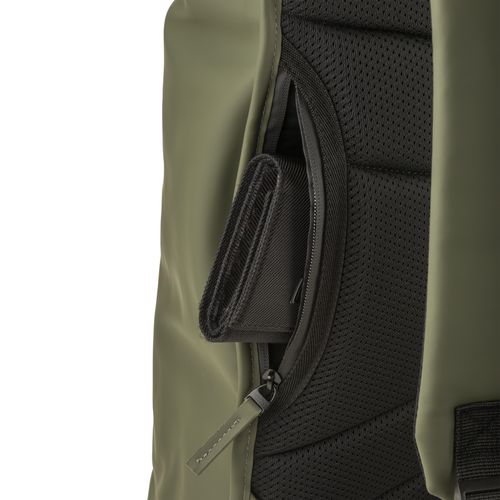 Recycled water-resistant Soft PU (15") backpack