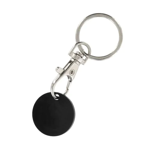 sleutelhanger met winkelmuntje sleutelhanger met winkelmuntje