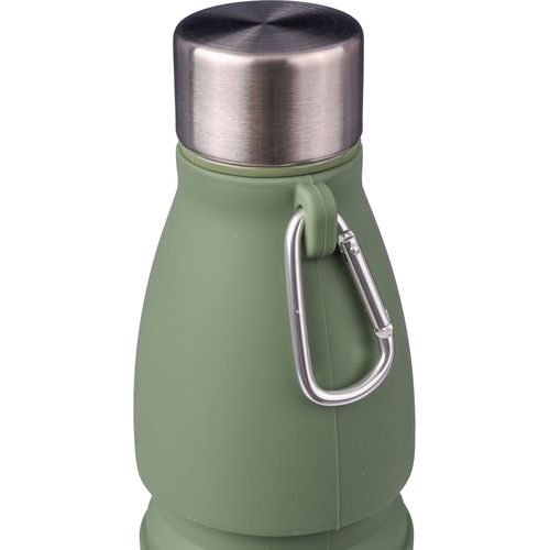 Gourde pliable de 550 ml en silicone Erin