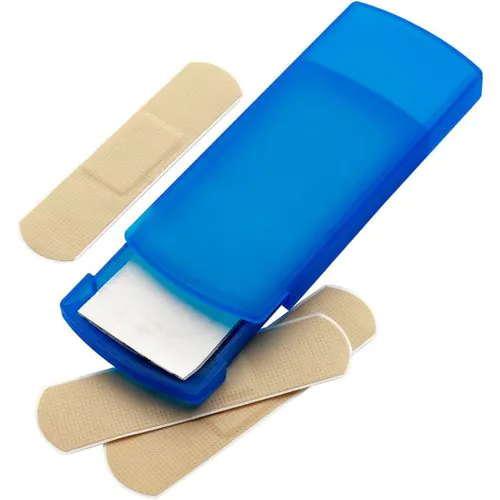 Estuche de plástico con tiritas Pocket Estuche de plástico con tiritas Pocket