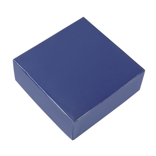 BOX CARTONCINO BLU -90X90X35 MM BOX CARTONCINO BLU -90X90X35 MM