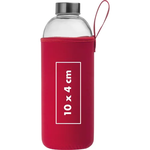 1000 ml glass bottle with neoprene sleeve 1000 ml glass bottle with neoprene sleeve