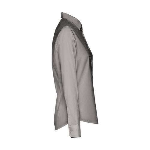 THC PARIS WOMEN. Camicia in popeline a maniche lunghe da donna THC PARIS WOMEN. Camicia in popeline a maniche lunghe da donna