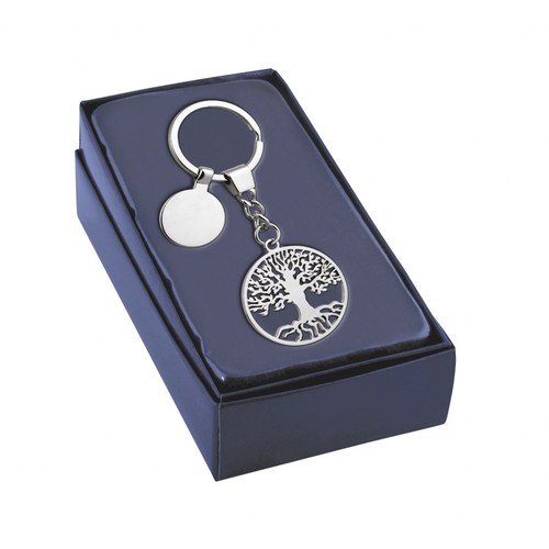 KEY CHAIN LIFE TREE WITH COIN