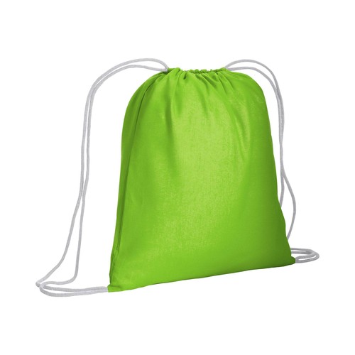 Backpack made of 120 g/m2 cotton, with choke closure. It is OEKO-TEX® certified. Backpack made of 120 g/m2 cotton, with choke closure. It is OEKO-TEX® certified.